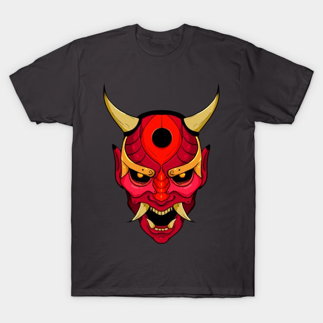 The Face Of The Devil T-Shirt by Arumata